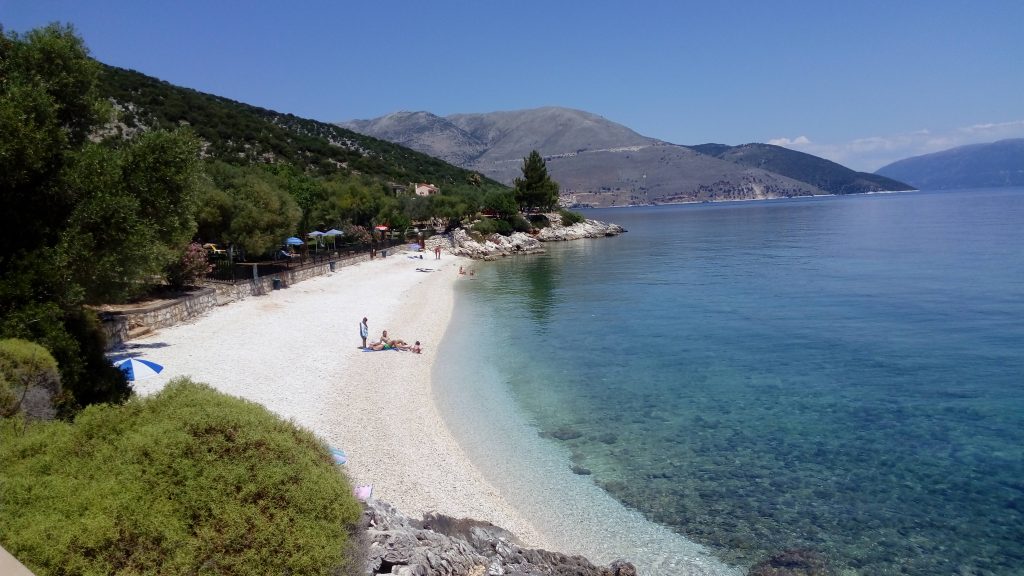 Agia Paraskevi beach near Agia Efimia