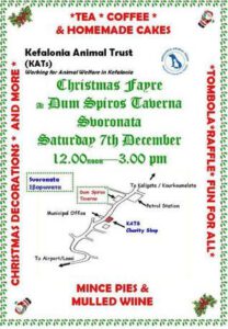 Christmas Charity Fayre Kefalonia