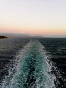 Abendfähre von Lixouri nach Argostoli