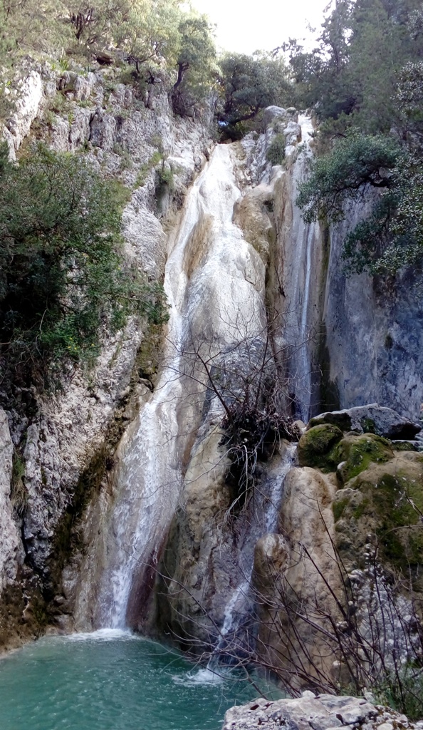 Potisti waterfall Kefalonia